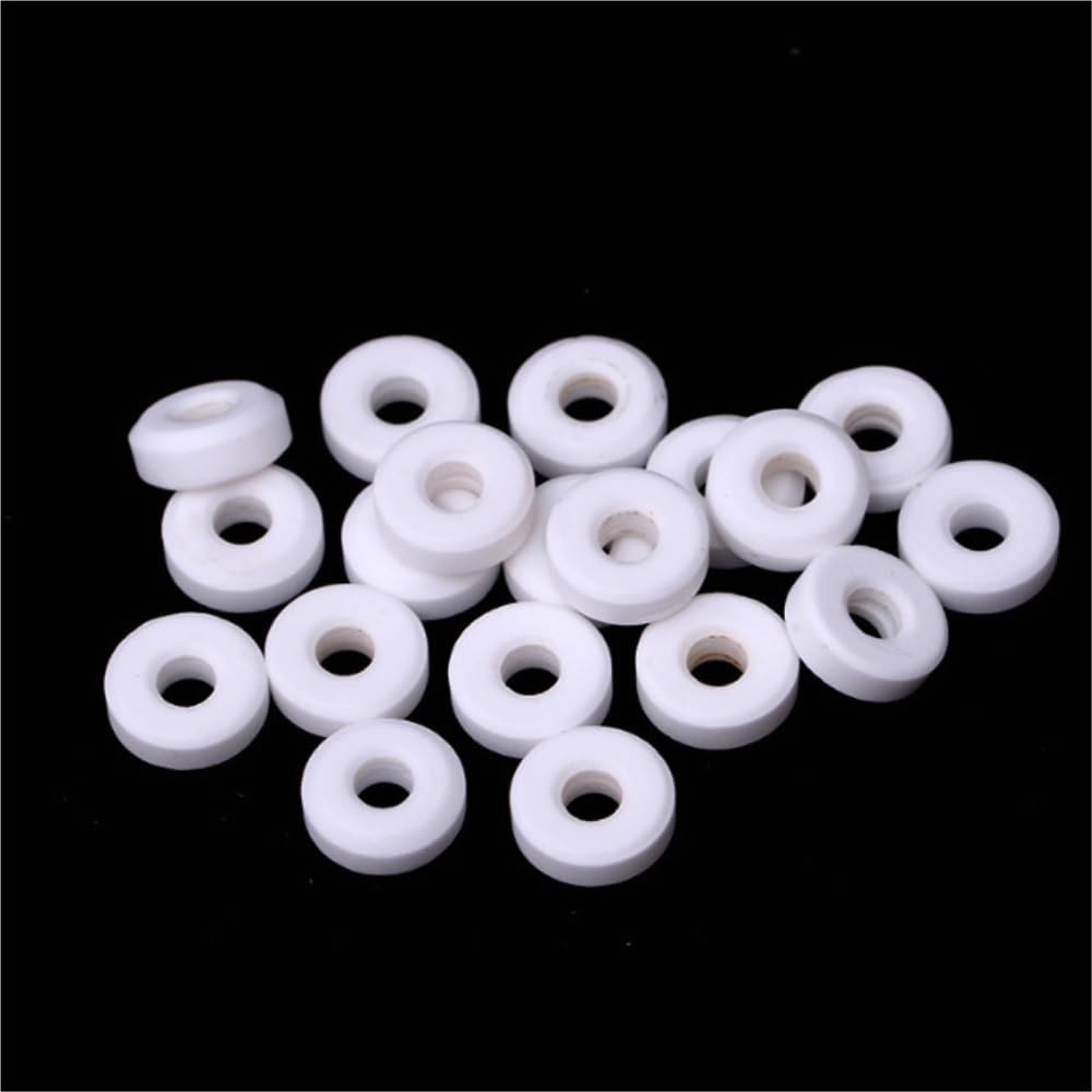 Lot de 2 rondelles en porcelaine aux propriétés antistatiques OD 17,9/18,3/18,8 mm, joints ronds à haute dureté for moteurs automobiles(17.9x5.9x0.5mm)