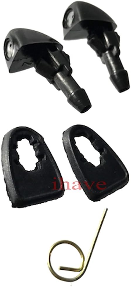 ihave Replacement For 86-97 Windshield washer nozzle jet Window N/S Hardbody Navara D21 Maxima Pickup Pathfinder