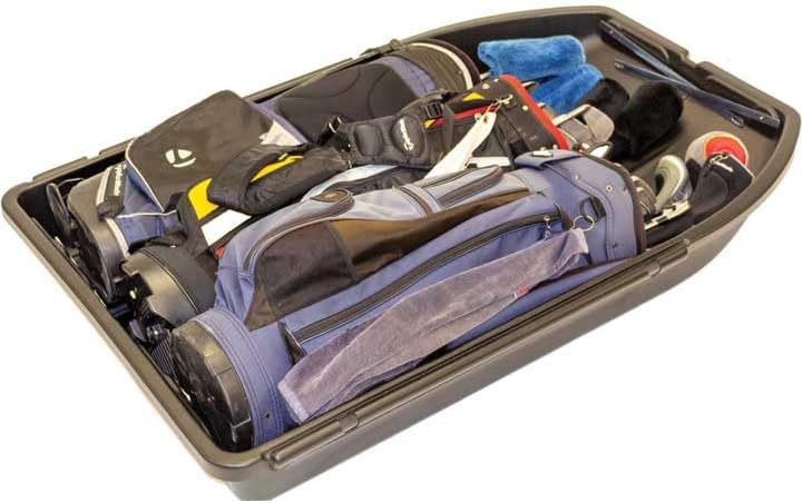 Rooftop Cargo Carrier for Car Storage Large Roof Rack Weatherproof Cargo Carrier | Made in USA |18 Cubic Ft 110 Lb Capacity | Promaxx