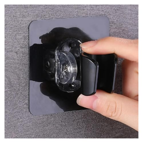 Support de pomme de douche chromé ajustable fixation murale forte étanchéité