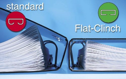 Miniatura 5 de Novus B 10fc - Grapadora plana con capacidad para 20 hojas, color azul