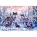 Produktbild Diamant Painting 5D Wolf Diamant Malerei Painting Strass Klebte Embroidery Paintings Rhinestone Pasted Kreuzstich Stickerei Diamond Painting Full Set Abnehmbare Home Dekoration Geschenk