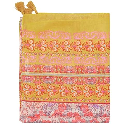 Springfield Fular Flores Neon Cenefa para Mujer Cover