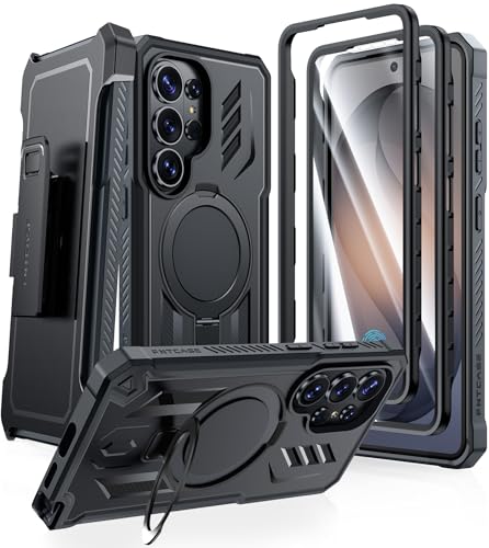 Samsung Galaxy S26-Ultra�pFNTCASE �P�[�X:�x���g�N���b�v�z���X�^�[�t�� | ���C�L�b�N�X�^���h�����O�z���_�[ | �t�����g�t���[��2�� | �����X�N���[���v���e�N�^�[ �~���^���[�O���[�h ���ȃX�}�z�P�[�X S26 Ultr