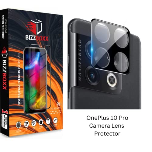 Image of Premium 3D Look Camera Lens Protector Compatible With OnePlus 10 Pro 5G | Camera Tempered Glass | 9H Hardness | With Easy Installation Kit (Pack of 1)