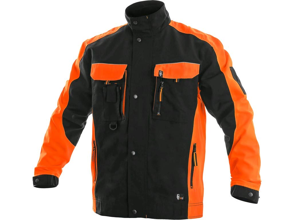 CXS Sirius Brighton Veste de travail pour homme – Imperméable et coupe-vent avec coutures réfléchissantes – Veste de protection d'extérieur – Veste de travail – Veste cargo