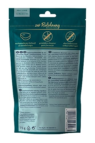 Happy Dog MeatSnack Schwarzwald Pferd, 75 g Fleischsnack getreidefrei – Ansicht 4