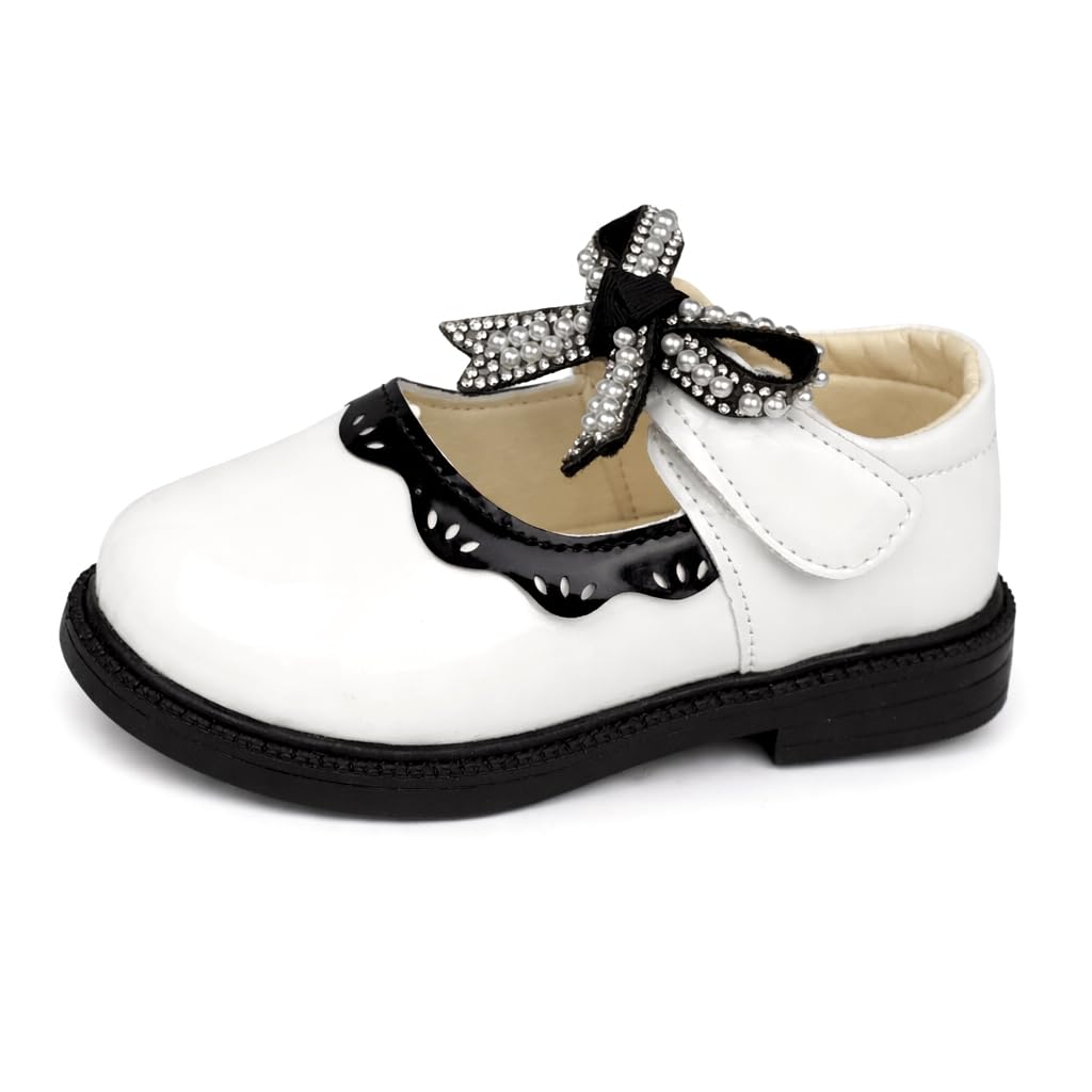 Ballerines Fille Chaussures Plates Mary Jane Élégantes Princesse per École Activité Fête