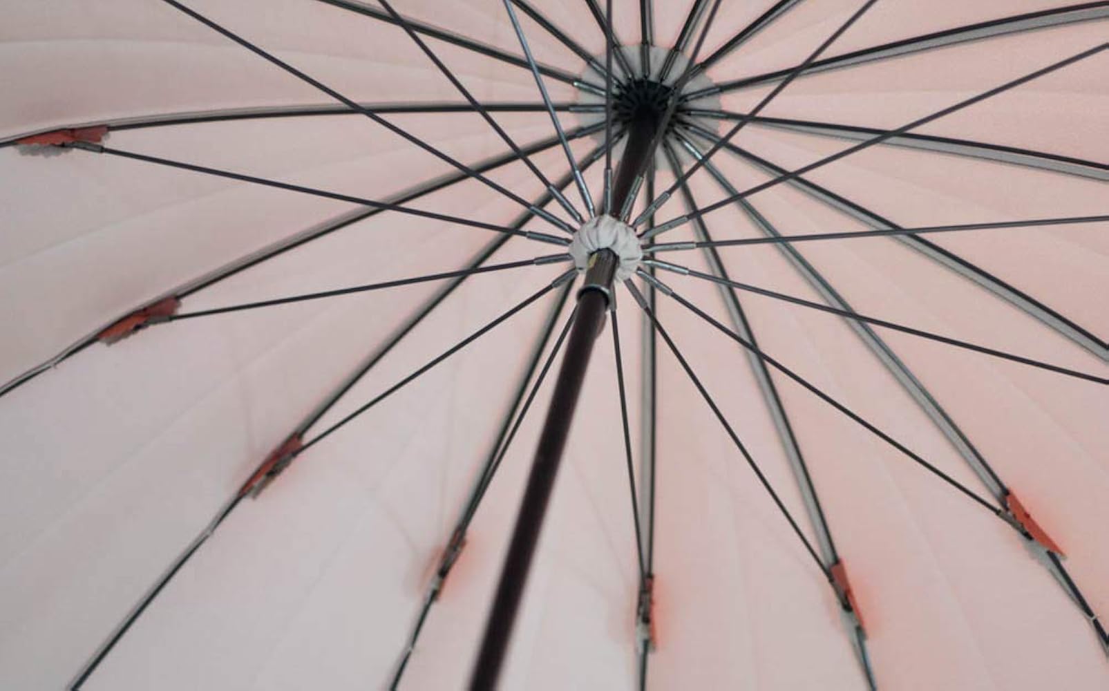 Amazon | 日本製 かさね 長傘 16本骨 55cm 甲州織両面 無地