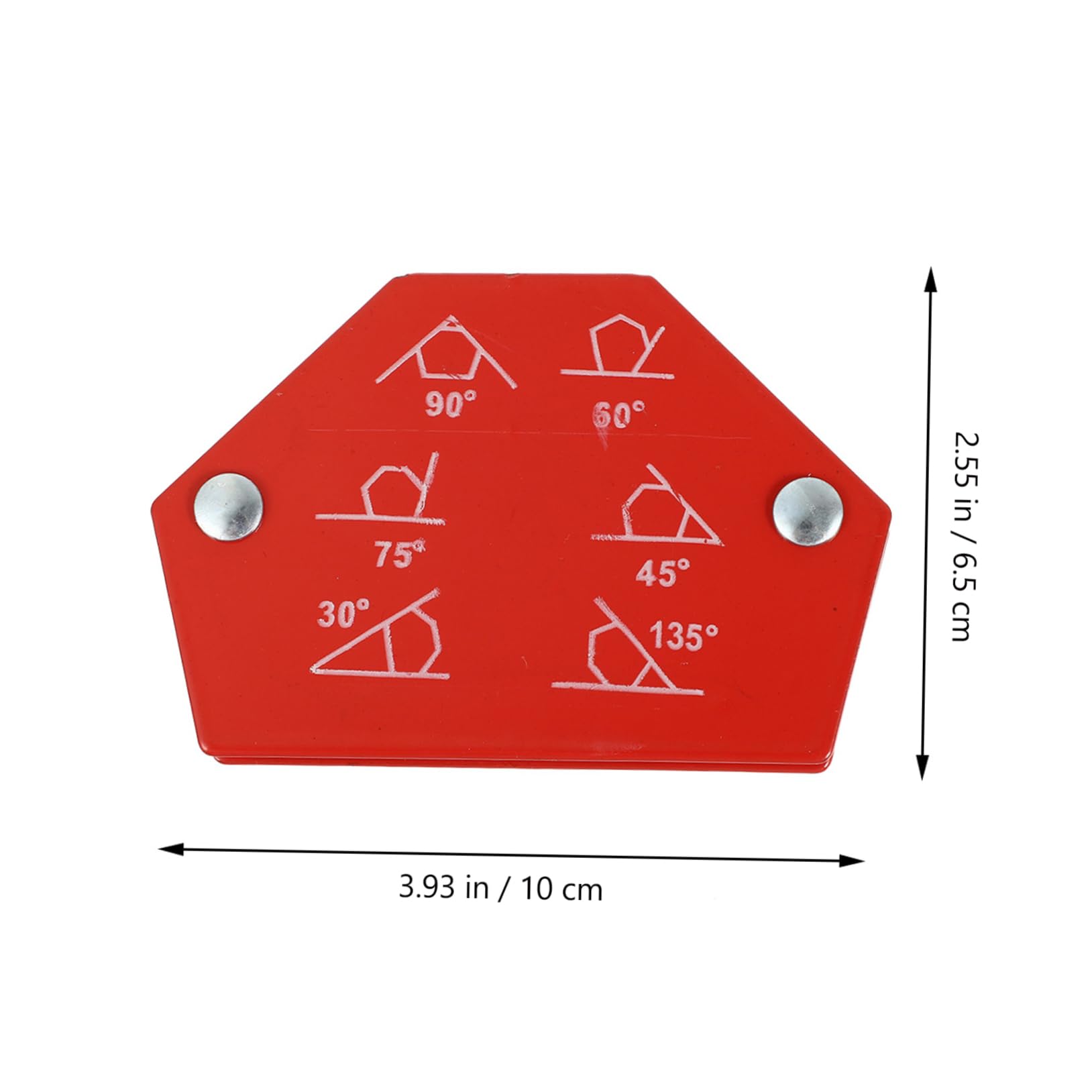 Operitacx Magnete Per Saldatura Freccia Posizionatore Di Saldatura Riutilizzabile Angolare Materiale Ad Alta Resistenza Design Compatto e Facile Da Trasportare