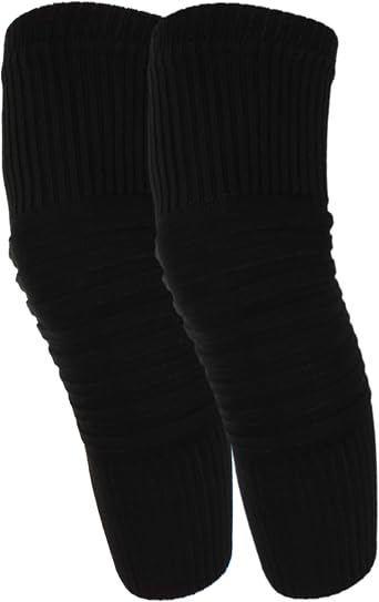Thermal Knee Warmers, Stretchy Soft Leg Sleeves Unisex Winter Knee Support Pads