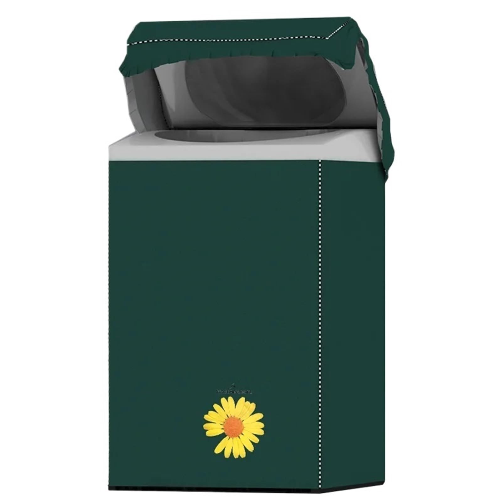 Housse universelle pour machine à laver, housse universelle pour sèche-linge à chargement frontal, anti-poussière et imperméable, tissu polyester épais pour buanderie