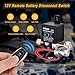 Nilight Remote Battery Disconnect Switch 12V 200A Car Anti-Theft Kill Switches Upgrade Prevent Power Drain with Wireless Remote Control Relay Fobs for Auto Truck RV Boat