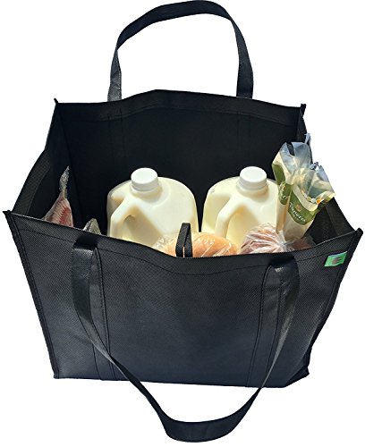 5-Piece-Large-Reusable-Reinforced-Collapsible-Shopping-Bags-Grocery-Tote-Bag-Set