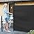 145" x 72" Retractable Side Awning,Waterproof & UV-Resistant,Folding Privacy Screen Room Divider Roll Up Balcony?Gray?