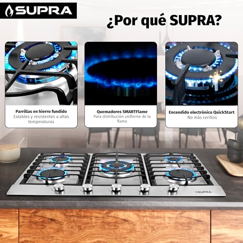 La Mejor Lista de Parrilla Empotrable Supra más recomendados. 30 Parrilla Empotrable Supra marca SUPRA (3)