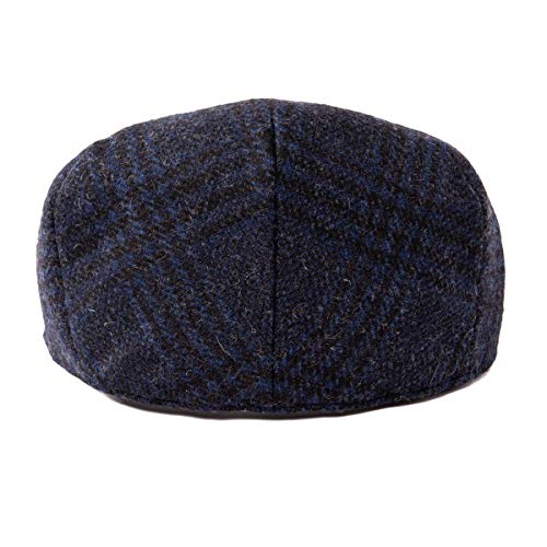 Image of FEINION Men's Wool Tweed Newsboy Ivy Cap Gatsby Golf Flat Hat