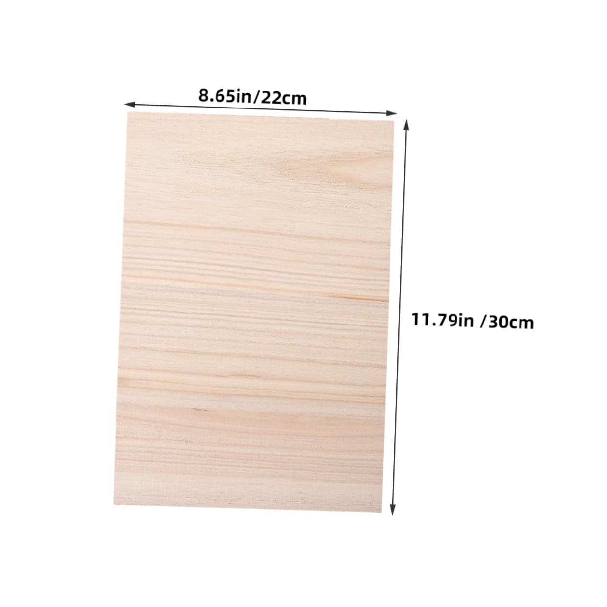 BESPORTBLE Beginner's Taekwondo Karate Punching Board Portable Odorless Wood Breaking Board