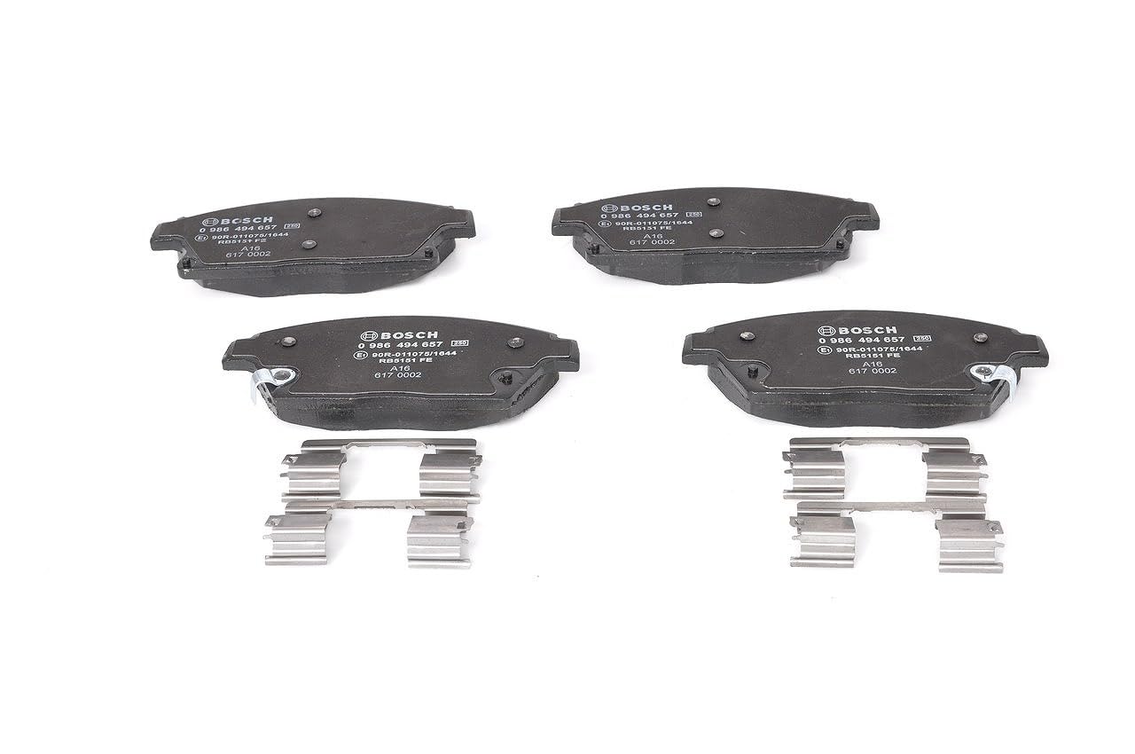 Bosch BP1356 - Pastillas de Freno para Coche Eje Delantero - 1 Juego de 4 Pastillas