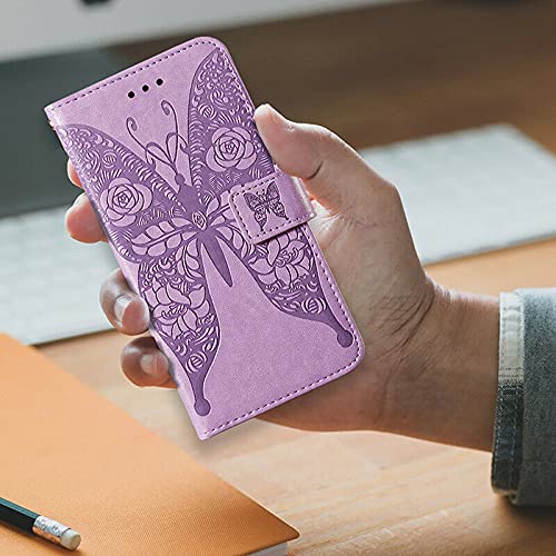Protection Samsung Galaxy A70E violette, étui rabat pour vos trajets quotidiens - 2