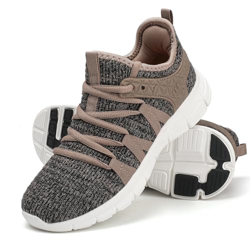 Image of INZCOU Running Shoes Lightweight Tennis Shoes Non Slip Gym Workout Shoes Breathable Mesh Walking Sneakers