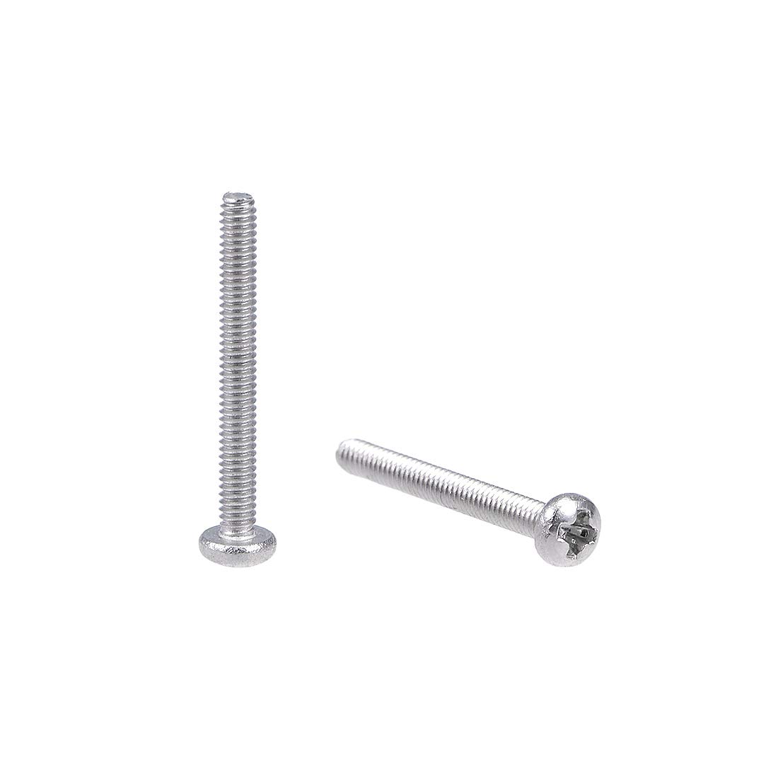 Lot De 100 Vis à Métaux M2x22mm Tête Cruciforme Cylindrique - Uxcell - Neuf
