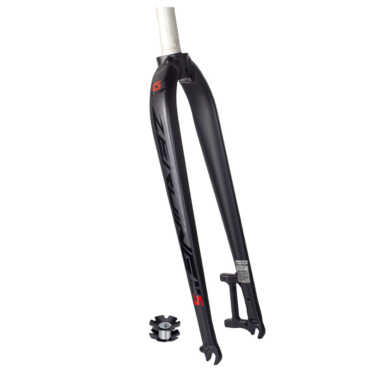 XGSUZNE Bike Rigid Front Fork Aluminium Alloy Universal 26" 27.5" 29" Mountain Bike Rigid Forks 1-1/8" Threadless Straight Tube Disc Brake Hard Forks QR 9X100mm
