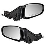 Driver and Passenger Power Side View Mirrors Replacement for Chevrolet Impala 10331492 10331491