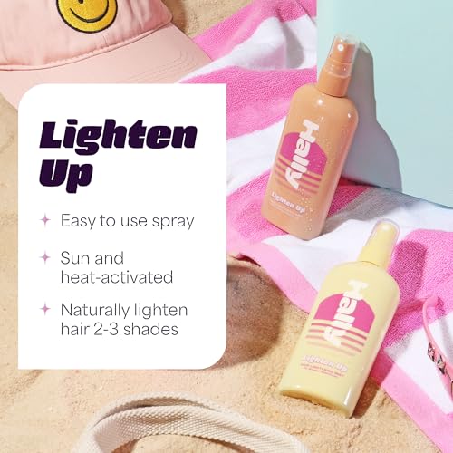 Hally Hair Lightener Spray, Lighten Up for Brunettes - Gentle & Easy to Use Sun Hair Lightening Spray Lightens Hair Up to 2-3 Shades - Hair Brightening Spray for Healthy, Vibrant & Sun-Kissed Look - Thumbnail 3