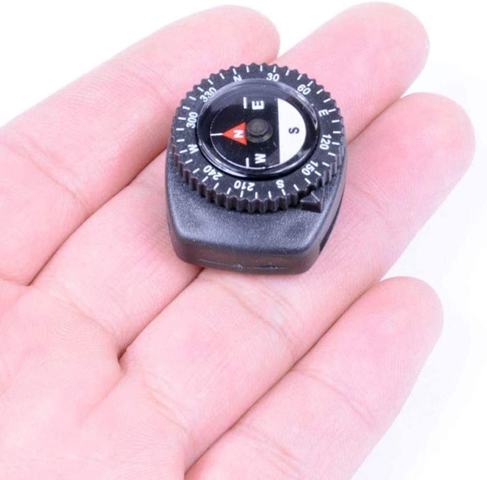Compass Fine Navigation Compass, kompas survivalowy z regulowanym paskiem, na kemping, wędrówki i inne zajęcia na świeżym powietrzu