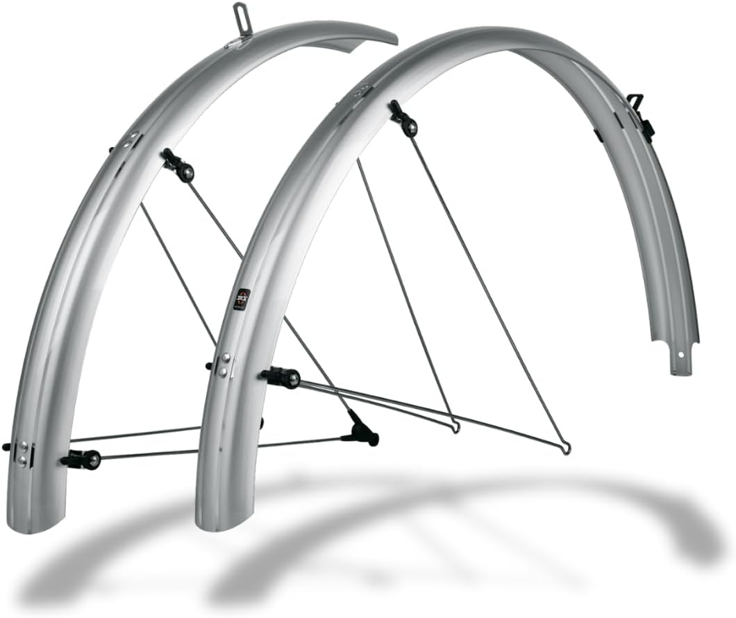 SKS GERMANY B55 Bluemels Fender Set, showing front and rear fenders with mounting stays.