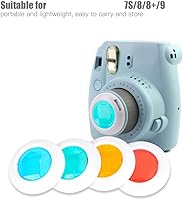 Vista 8 de Juego de filtros de flash de cámara instantánea de 4 colores para mini 7S/8/8+/9 (puro)