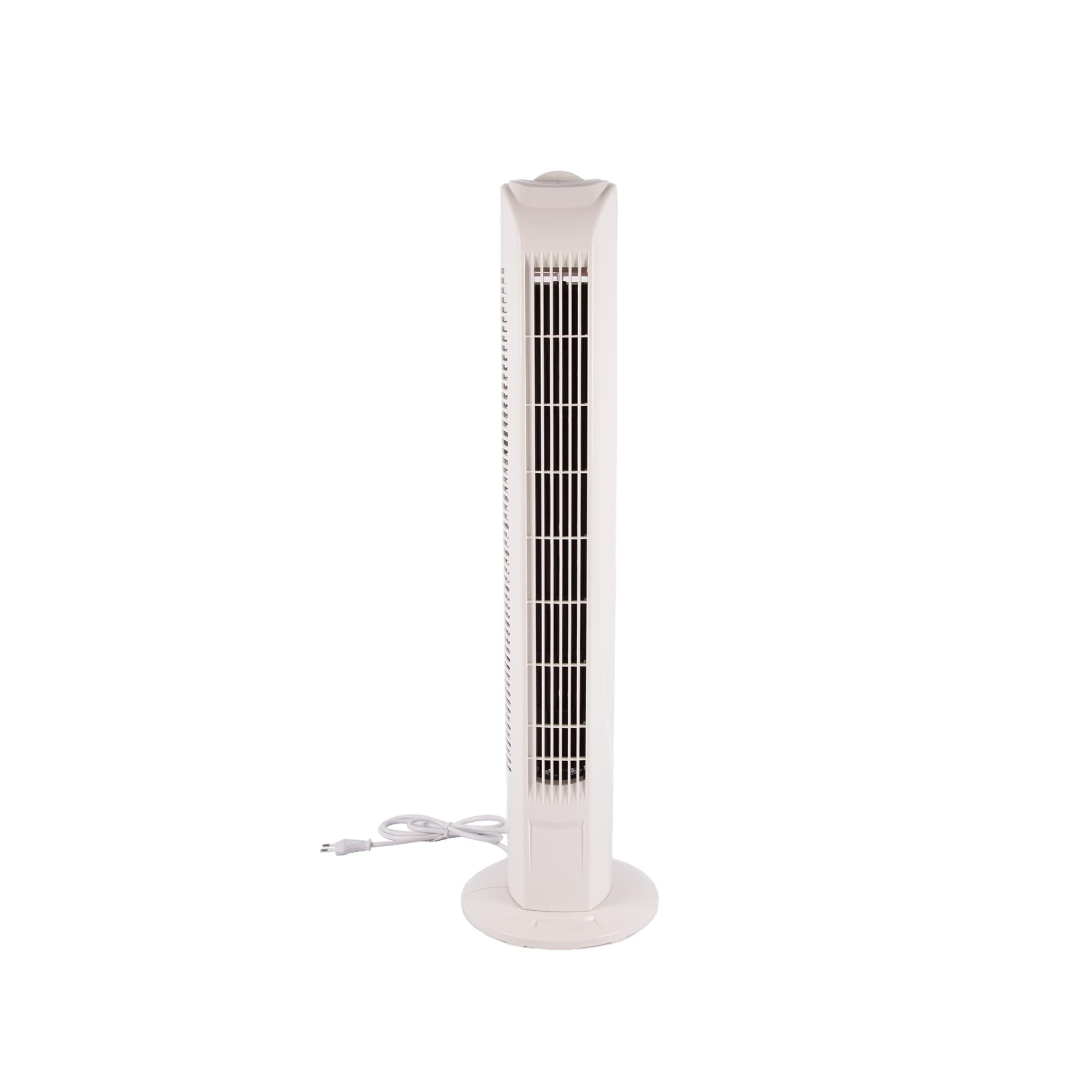 Ventilateur tour blanc contre la chaleur estivale appareil 45W facile à nettoyer