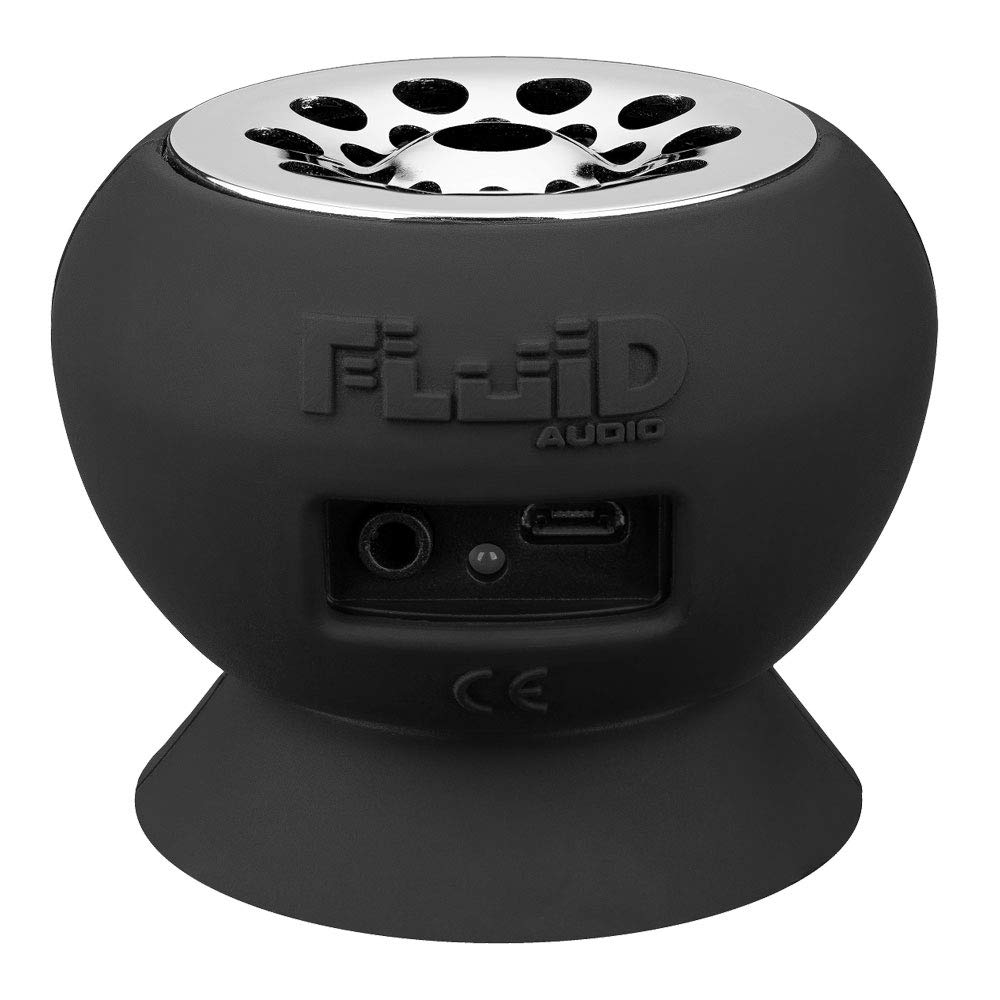 Fluid Audio Strum Buddy Heavy Metal Amplificatore portatile per chitarra (6 watt di potenza, batteria ricaricabile integrata, effetti: Clean, chorus, distorsione, riverbero), nero/argento