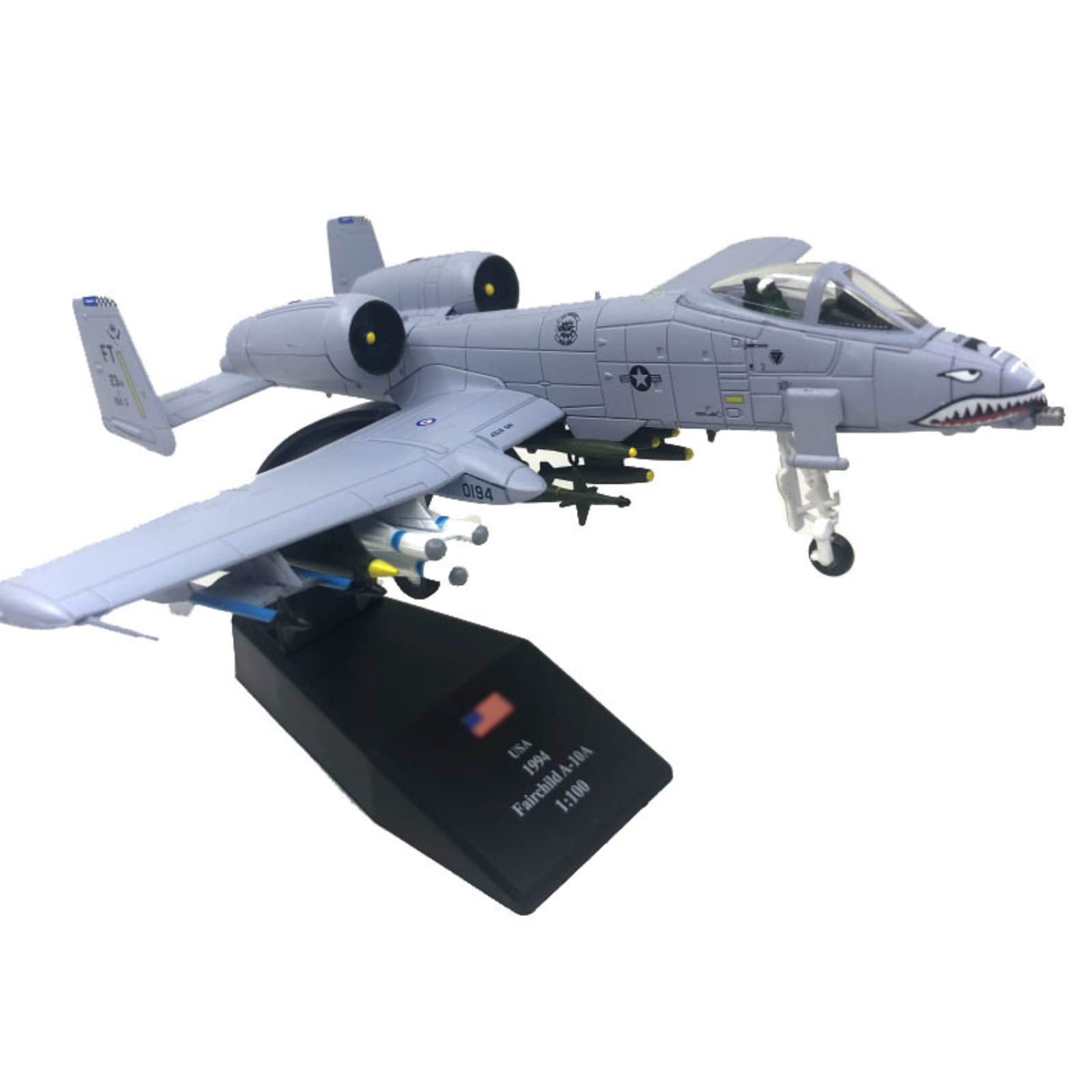 Amazon | 1:100合金A-10攻撃機サンダーボルトII航空機モデル
