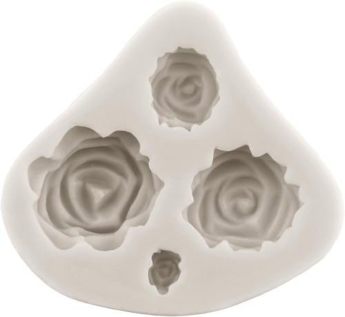 Miniatura 6 de Sijiangmold Moldes de silicona para fondant de flores, diseño de girasol, margarita, crisantemo, mini flores, dulces de silicona para decoración de