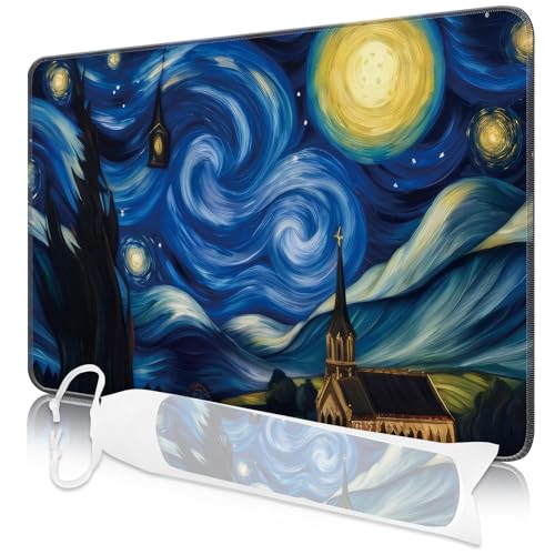 MTG Tapis de jeu, 61 x 35,5 cm, pour TCG MTG Tapis de jeu de cartes MTG avec zones, surface en caoutchouc lisse, tapis de jeu de combat (magie)