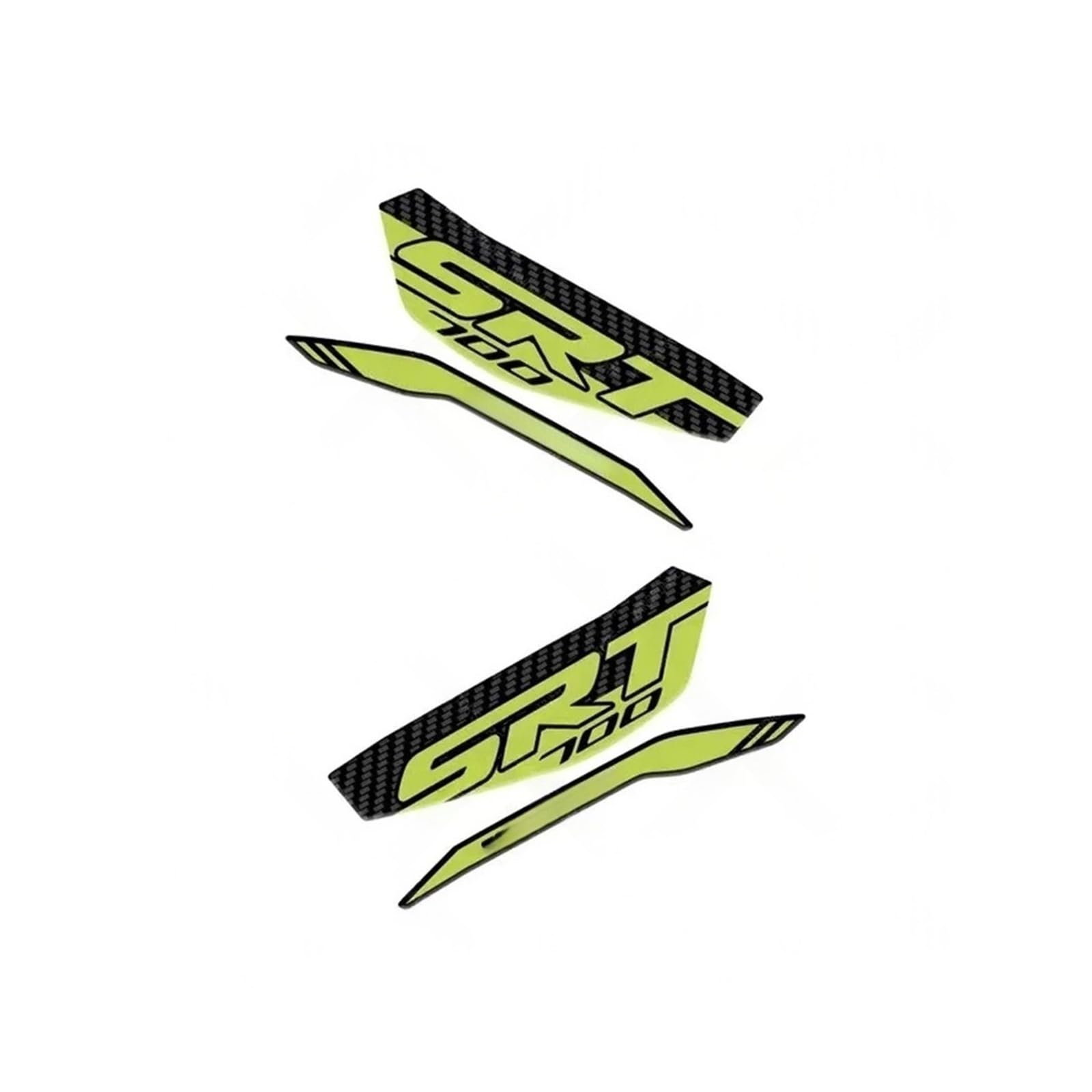 Pljgdvbx One Color Motorcycle Gas Tank Sticker For Qj Srt 700 X Motorcycle Accessories Protective Tank Pad Stickers Kit General Purpose Replacement Generic Universal