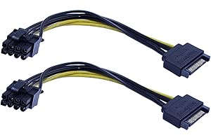 zdyCGTime SATA Male to PCI-Express Female Power Adapter Cable