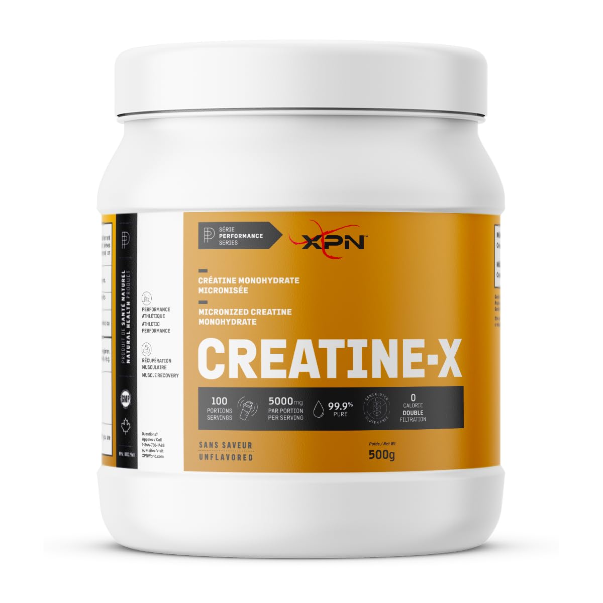 XPN - Creatine-X - 99.9% Micronized Creatine Monohydrate - Double