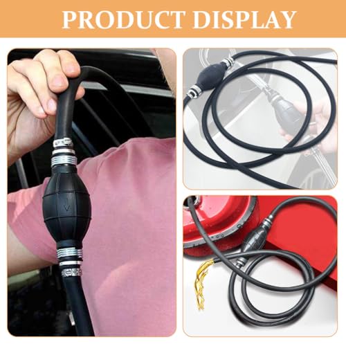 CLISPEED Bomba De Sifão De Mangueira De Transferência De Gasolina Bomba De Mangueira De Combustível