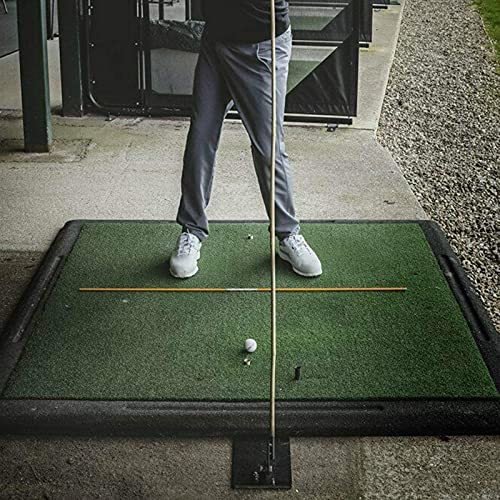 Billisa Golf Sticks Alignment Training Stick Practice Rods Set, For Aiming Putting Swing Trainer Indoor Outdoor Posture Corrector Aid Tool Accessories (Practice Plate) #TOP4