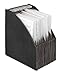 Produktbild Veloflex 4446280 - Stehsammler-Fächerbox DIN A4, starke PP-Folie, mit textilverstärkten Kanten, Box mit 23 Fächern, passend für A4-Unterlagen, Unterteil flexibel, schwarz, 1 Stück