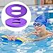 kowaku Swimming Hand Plate Swim Board Swimming Kickboard, for Adults Swimmers Beginners Party Supplies, Purple