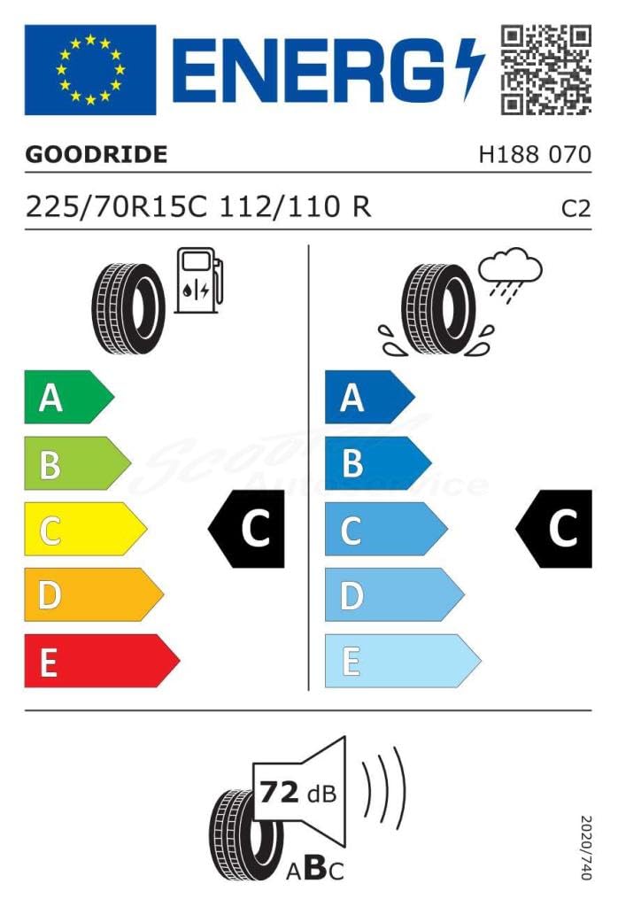 Goodride H188-225/70R15 112R - opony letnie
