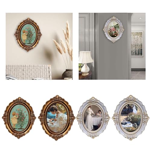 Image of CALANDIS Vintage Picture Frame Elegant Photo Gallery Art for Wall Tabletop Home Decor Bronze 6inch | Home D?cor | Frames