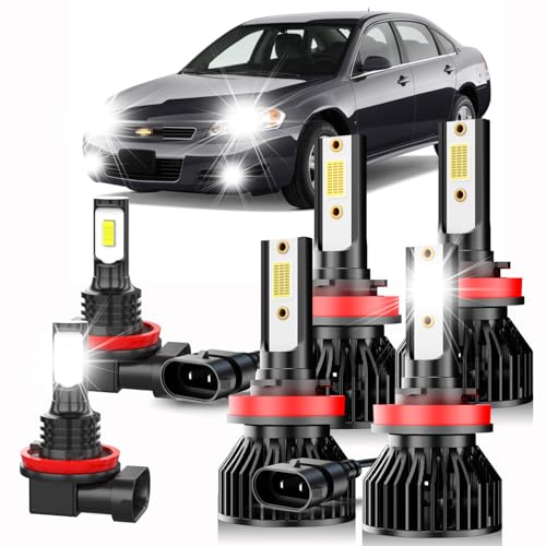 pfsynb Fits for Chevy Impala/Malibu 2006-2012 High Low Beam Fog