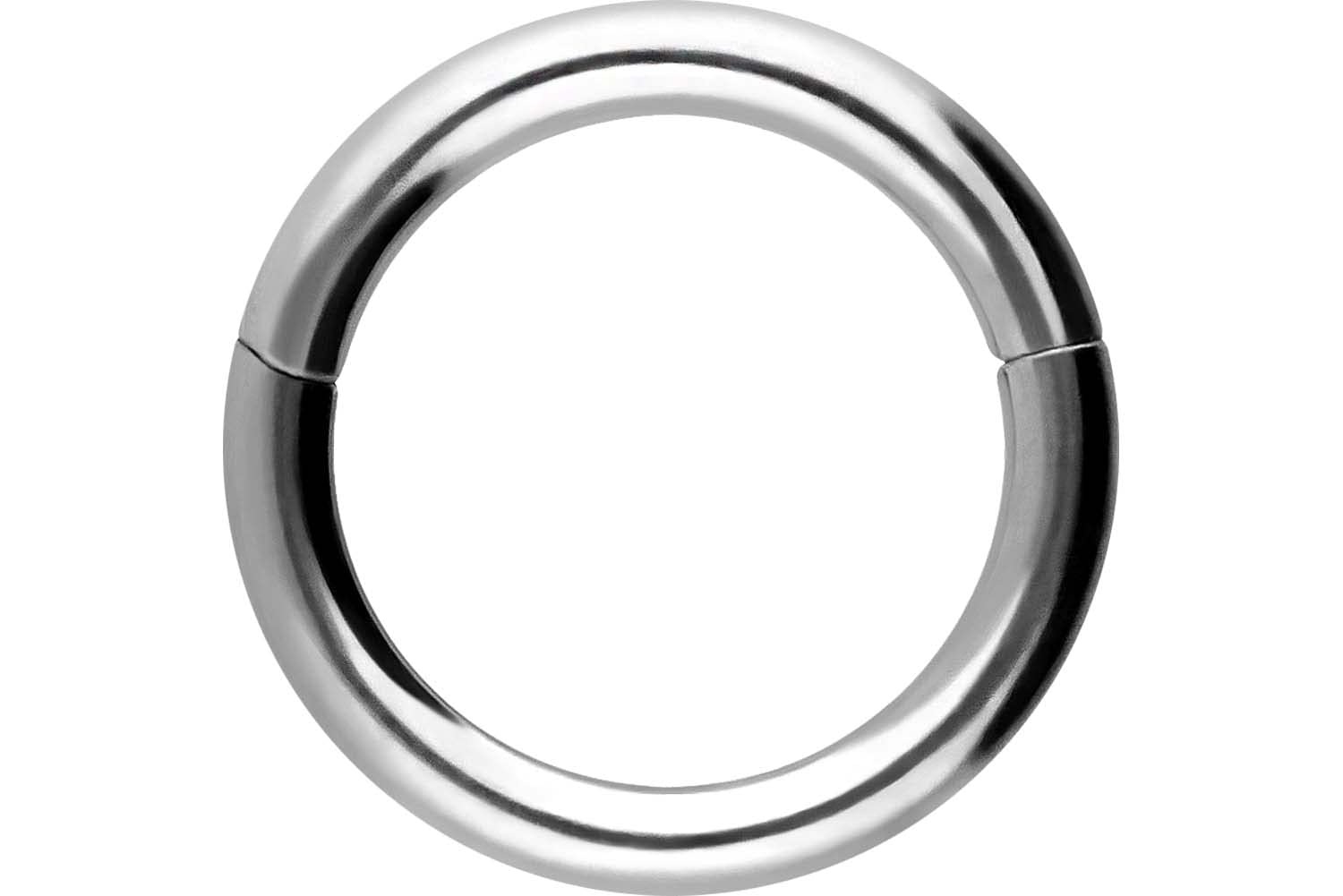 PIERCINGLINE Anillo segmento Clicker de acero quirúrgico – Piercing en oro, plata, rosa, negro o azul – para nariz, tabique, oreja, hélice o tragus — view 66