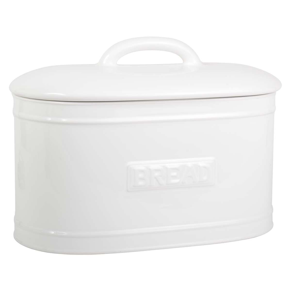 IB Laursen Brotbox oval Weiss