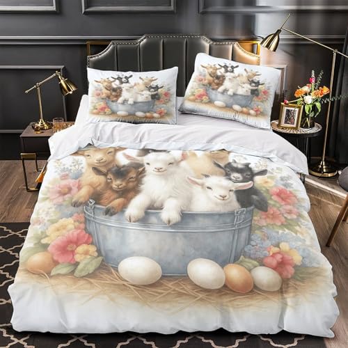 Housse de couette 3D en microfibre premium ultra douce effet peluche - 2